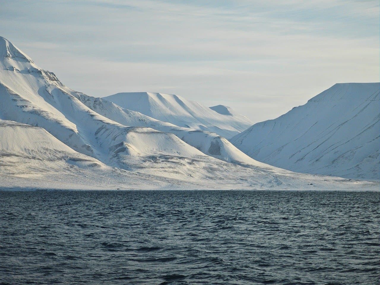 Paysage de Svalbard